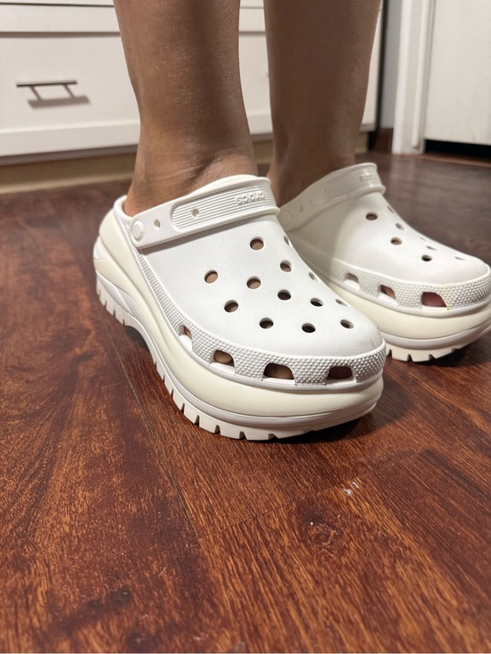 CROCS Shoes - CROCS Women's White Platform Clog